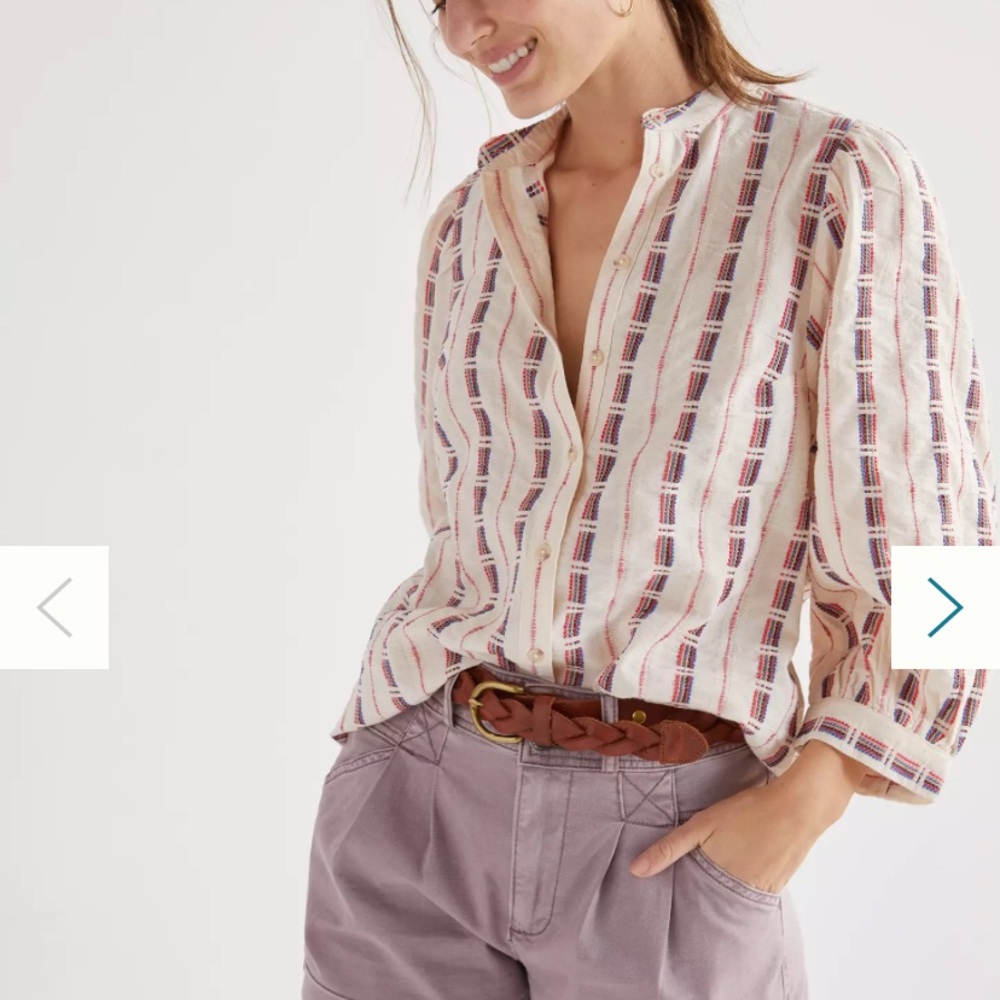 Anthropologie Pilcro The Bella Femme Buttondown